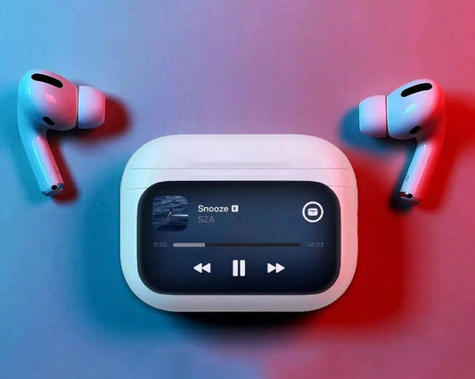 AirPods Ultra con pantalla touch